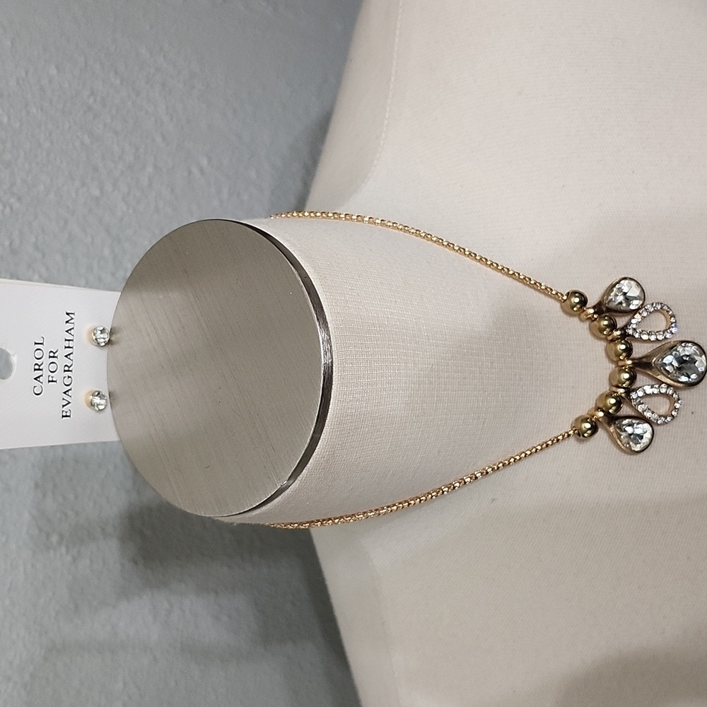 Carol For Eva Graham Rhinestone Set NWT